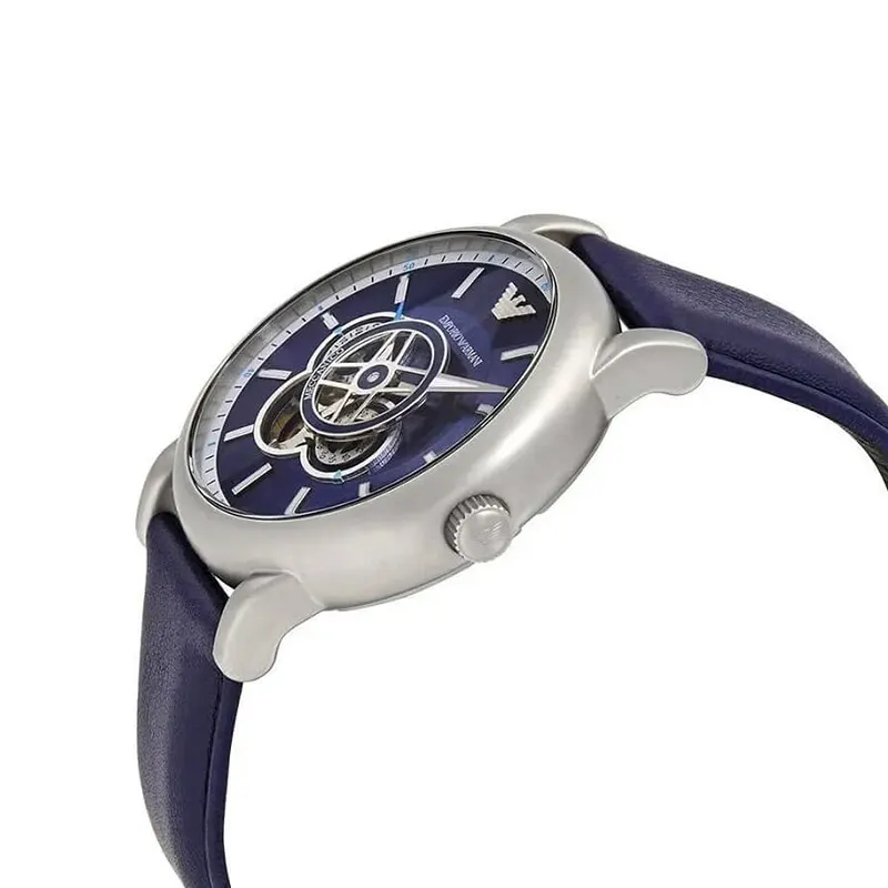 Emporio Armani Luigi Automatic Blue Dial Men's Watch | AR60011